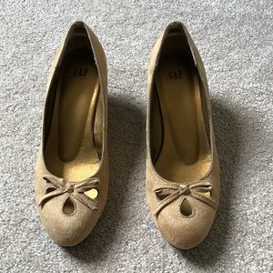 GAP Suede Wedge Heels
